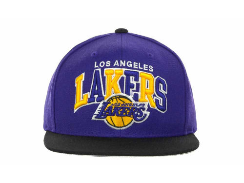 NBA Los Angeles Lakers M&N Strapback Hat NU14